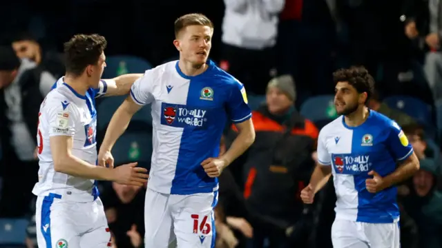 Blackburn celebrate