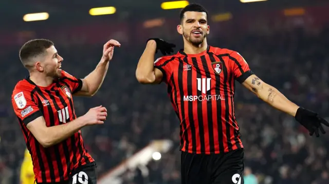 Bournemouth celebrate