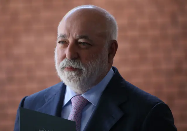 Russian billionaire Viktor Vekselberg.