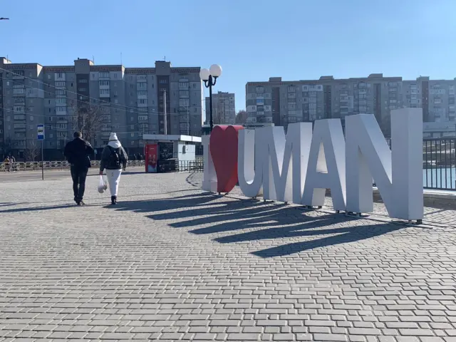 A couple in Uman