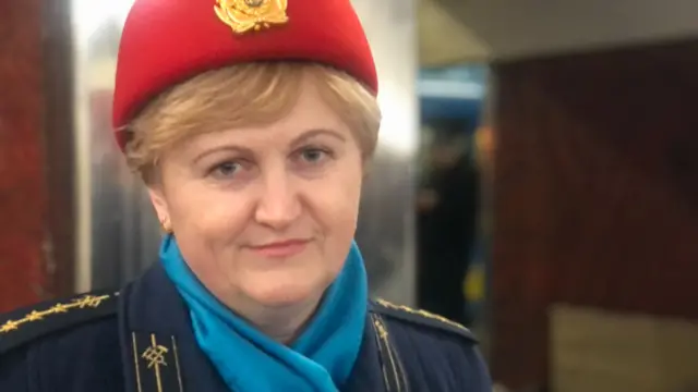 Station master Svitlana