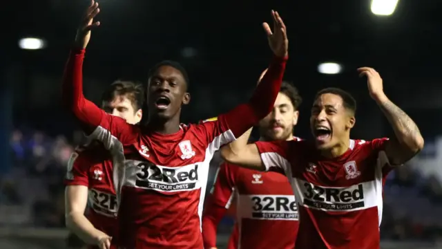 Boro celebrate