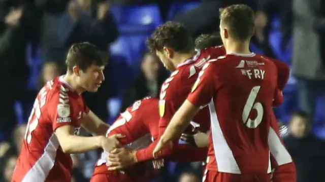 Boro celebrate