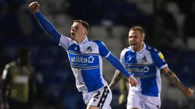 Bristol Rovers celebrate