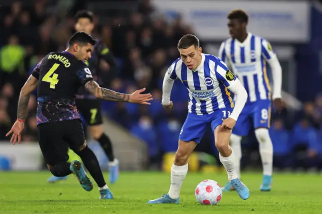 Brighton's Leonardo Trossard