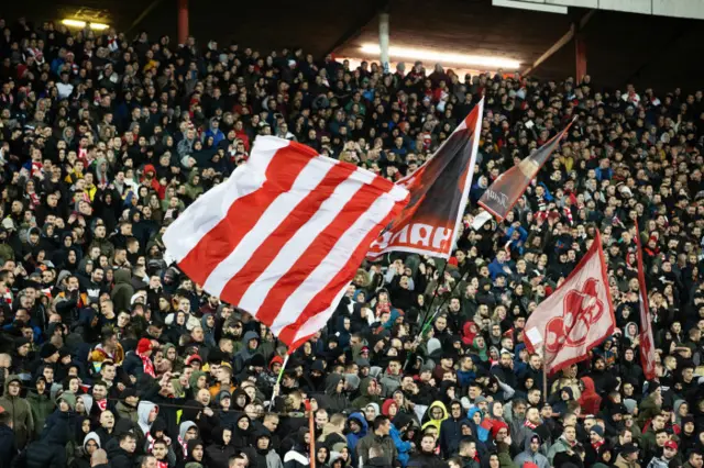 Red Star fans