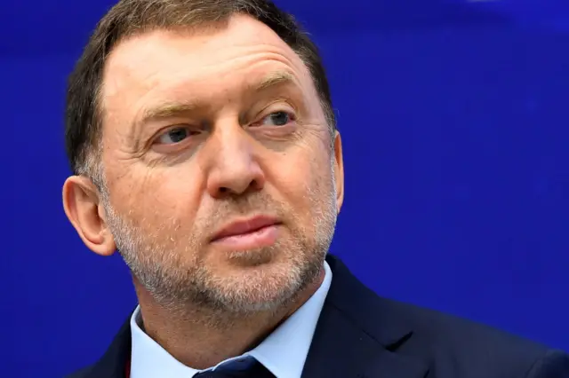 Russian billionaire Oleg Deripaska.