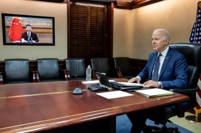 Xi and Biden