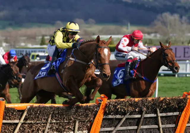 State Man and Paul Townend on the way to winning the McCoy Contractors County Hurdle