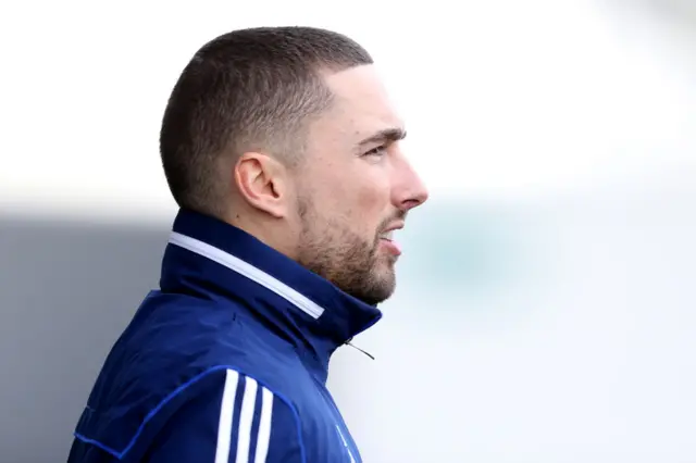 Ipswich Women boss Joe Sheehan.