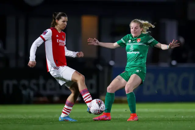 Arsenal's Tobin Heath.