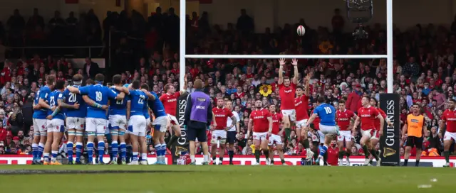 Paolo Garbisi kicks winning conversion