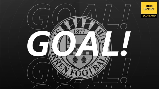 St Mirren goal