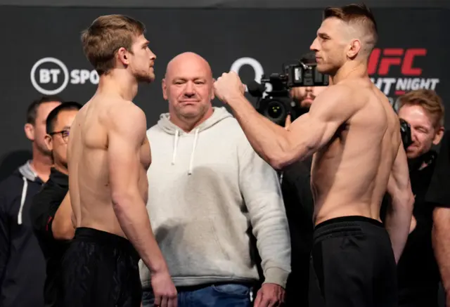 Arnold Allen and Dan Hooker