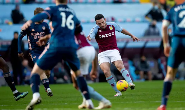 John McGinn, Aston Villa, Arsenal