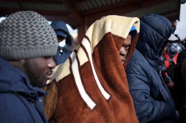 Black refugees from Ukraine