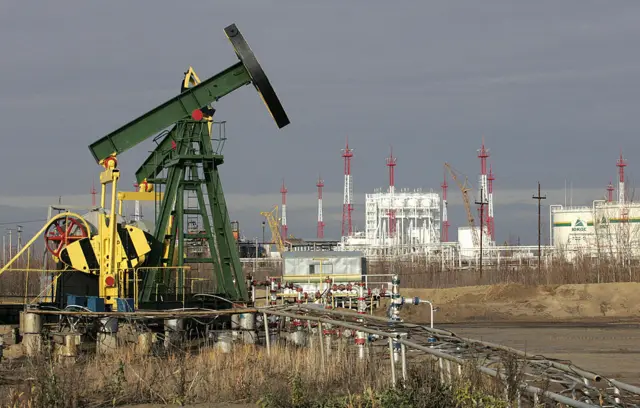 Oil well in Russia