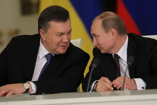 Yanukovych and Putin