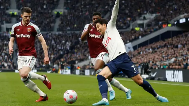 Tottenham 2-1 West Ham