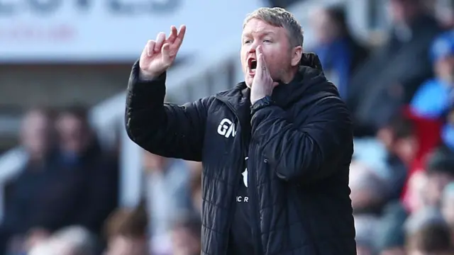 Peterborough boss Grant McCann