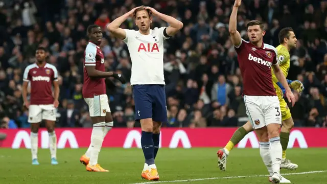 Tottenham 2-1 West Ham