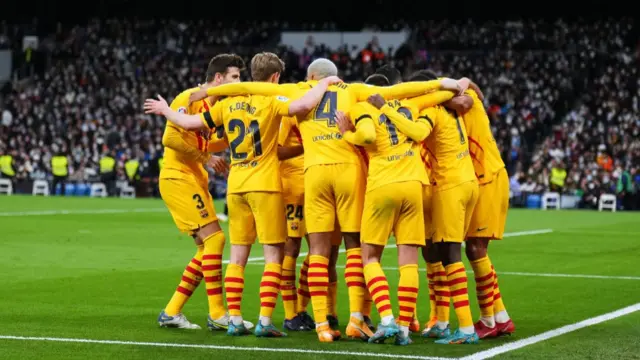 Barcelona celebrate