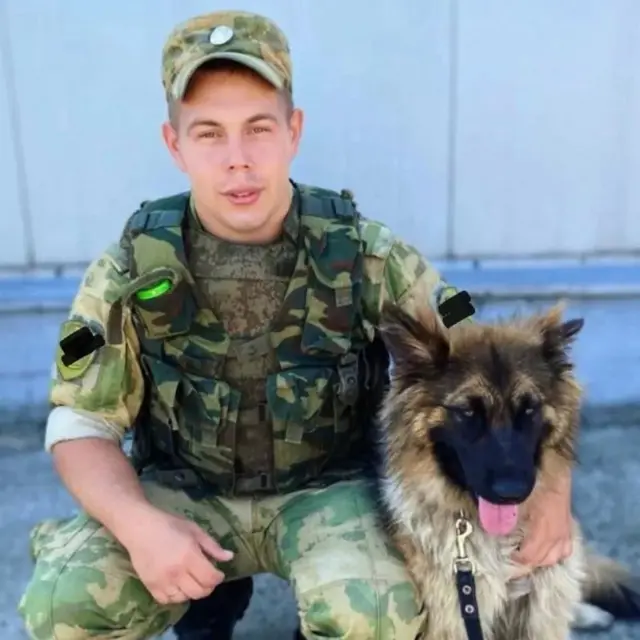 Sgt Yevgeny Dudin of the Russian National Guard