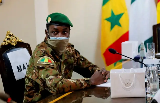 Mali interim President Assimi Goïta