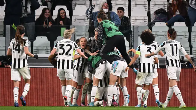 Juventus celebrate