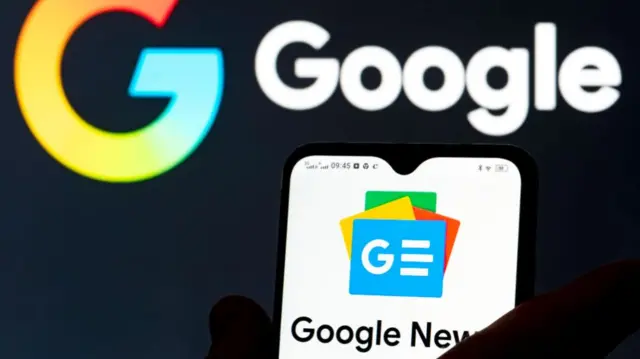 Google news logo