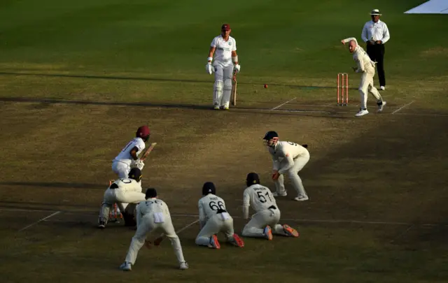 West Indies skipper Kraigg Brathwaite and England spinner Jack Leach