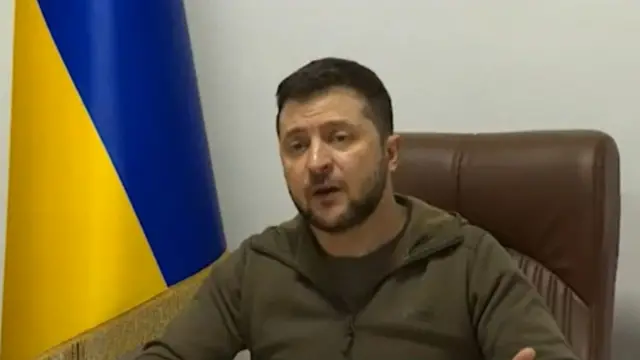 Ukrainian President Volodymyr Zelensky