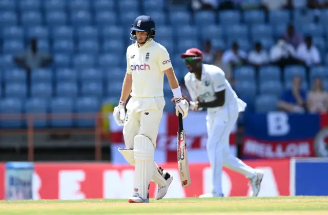 Joe Root and Jason Holder