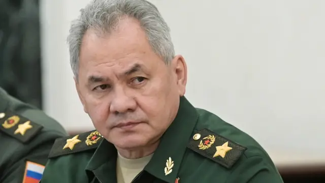 Defence Minister Sergei Shoigu