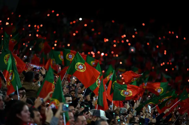 Portugal fans