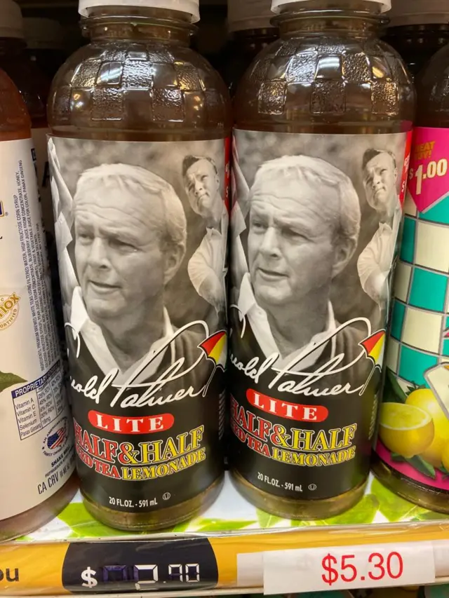 Arnold Palmer's Half and Half Ice Tea Lemonade drink on sale in Grenada