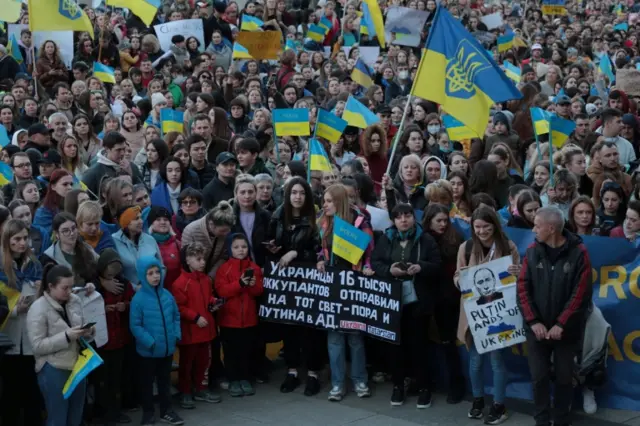 warsaw protest