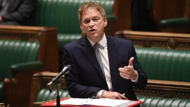 Transport Secretary, Grant Shapps