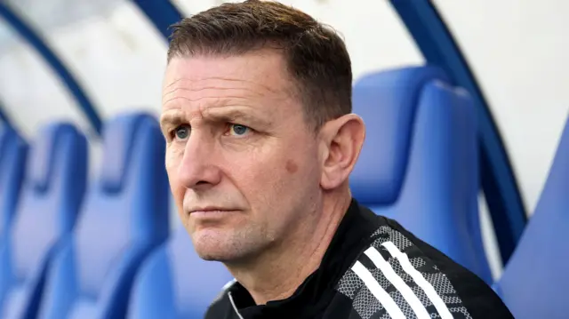 Northern Ireland manager Ian Baraclough