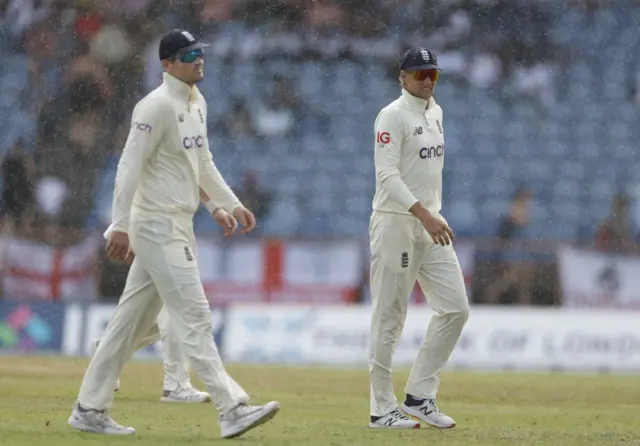 Alex Lees and Joe Root