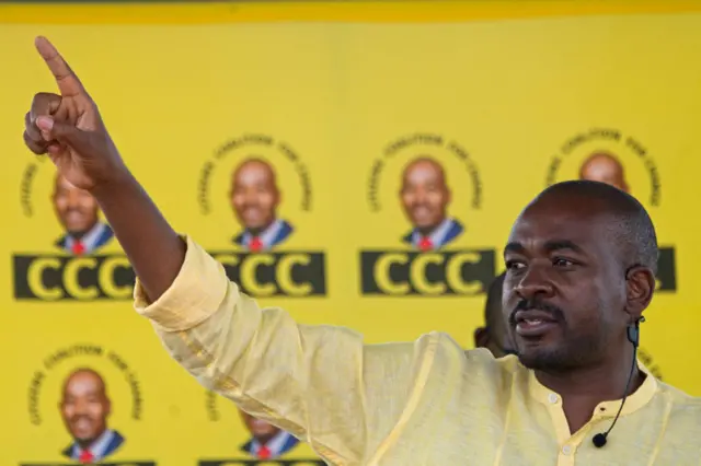 CCC leader Nelson Chamisa