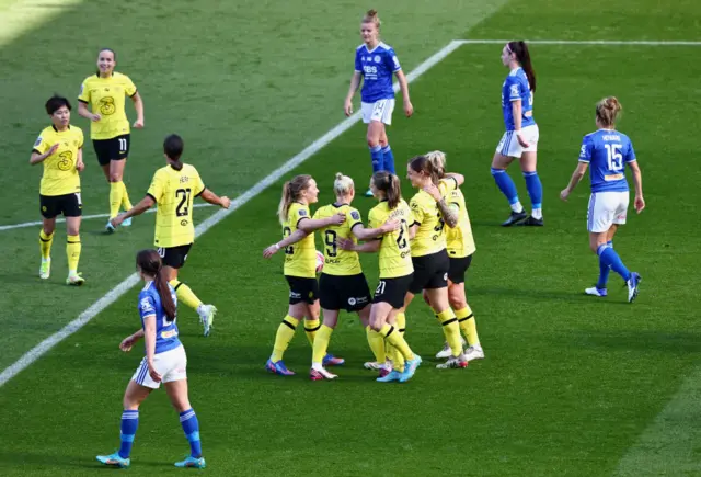 Chelsea celebrate