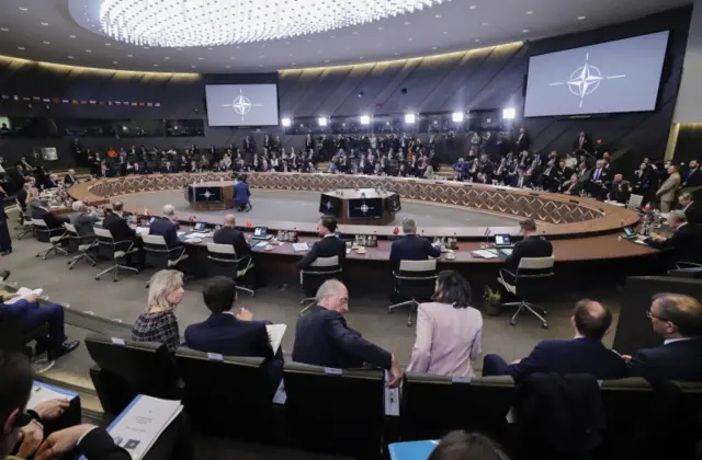 Extraordinary Nato summit in Brussels, Belgium, on 24 March 2022