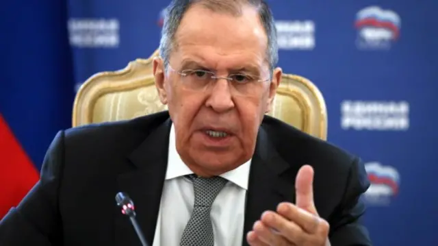 Russian Foreign Minister Sergei Lavrov