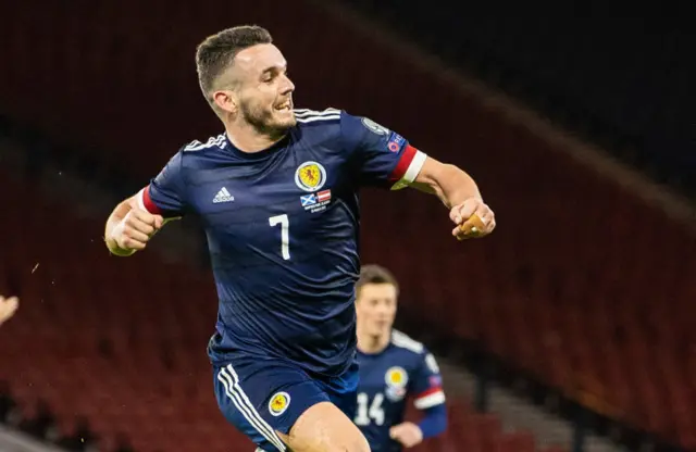 John McGinn scored a cracking goal in the Hampden draw with Austria