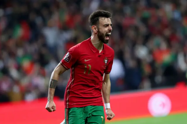 Bruno Fernandes scores