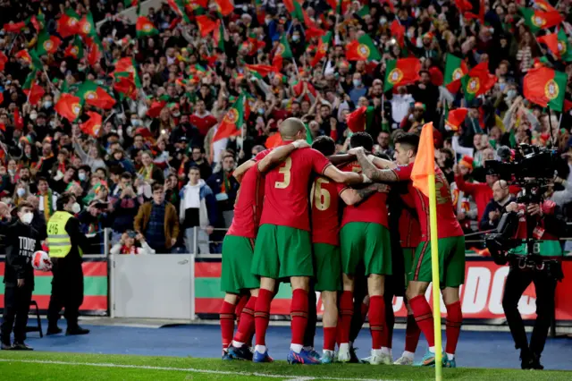 Portugal celebrate