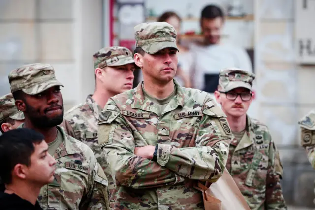 US soldiers in Poland