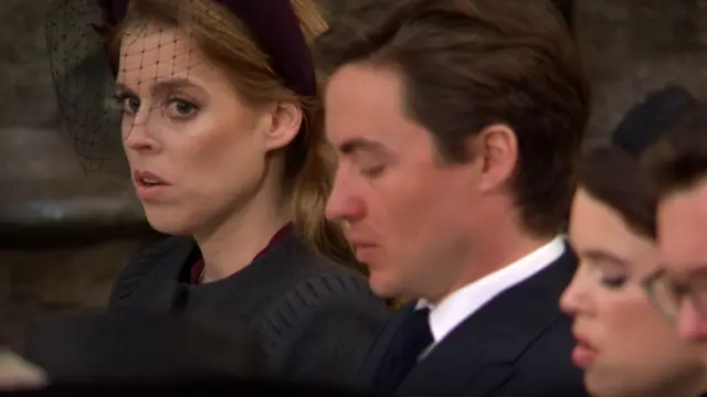 Princess Beatrice and Princess Eugenie attended with their husbands.