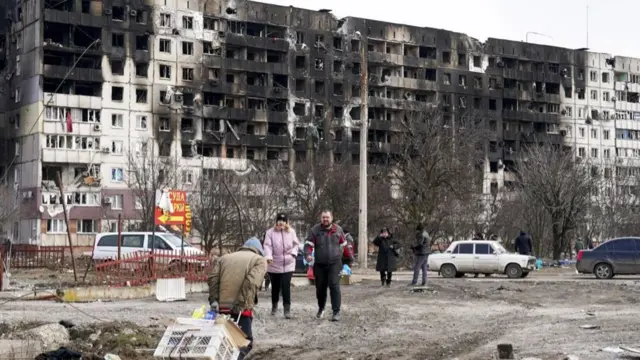 Mariupol has become the most heavily bombed and damaged city in Ukraine's war with Russia